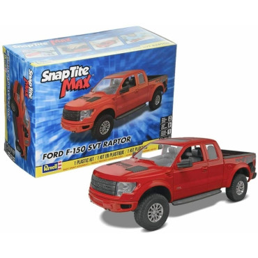 KIT PARA MONTAR REVELL SNAPTITE MAX FORD F-150 SVT RAPTOR 1/25 49 PEÇAS REV 85-1233 11233